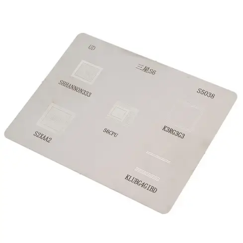 IC Chip S5038 BGA Reballing Stencil Kits Set Solder Template for Samsung S6