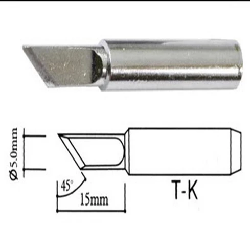 New Soldering TIP 900M T-K Shape K 5mm AOYUE PT ZHAOXIN WEP REPRO YIHUA HAKKO