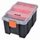 Hardware & Parts Organizers Black/Orange Multi functional Plastic Medium Storage Box