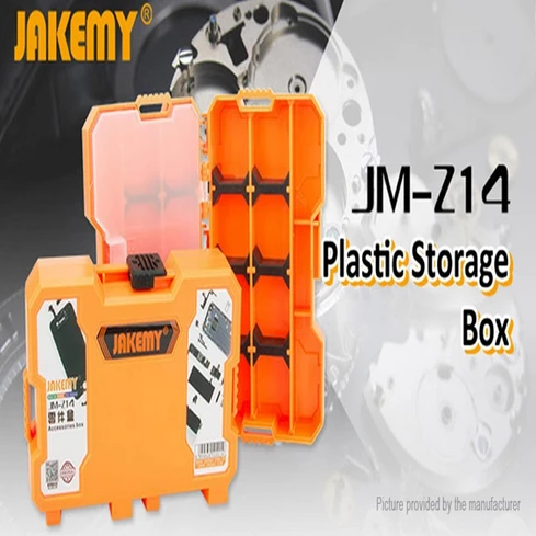 JAKEMY JM - Z14 Multifunctional Plastic Storage Box - LIGHT YELLOW