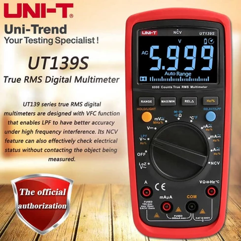 UNI T True RMS Digital Multimeter UT139S