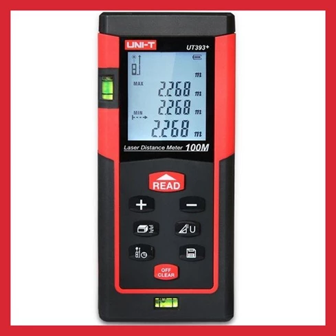 UNI-T UT393+ Handheld Laser Distance Meter Range Finder