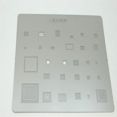 IC Chip BGA Reballing Stencil Kits Set Solder Template for Samsung S8