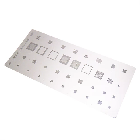 IC Chip BGA Reballing Stencil Kits Set Solder Template Multi-Function CPU Tin Steel Net For Samsung Note 6