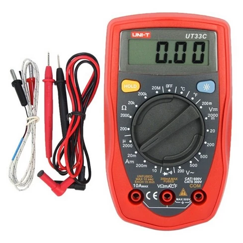 UNI-T UT33C Palm Size Digital Multimeter