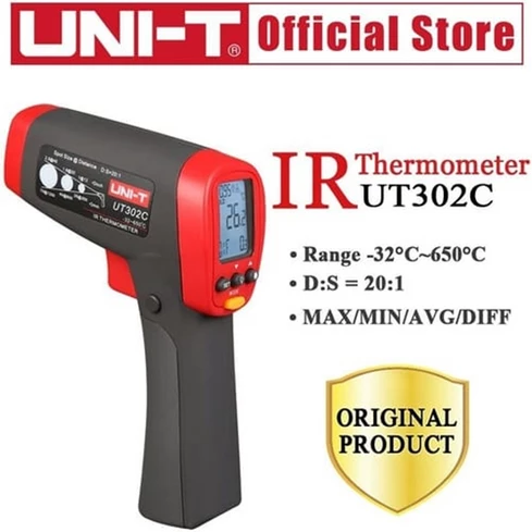 Infrared IR Professional Thermometer UNI T UT302C