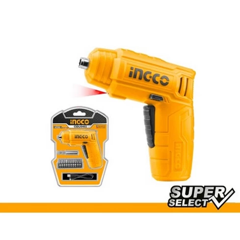 INGCO Lithium-Ion cordless screwdriver CSDLI0402