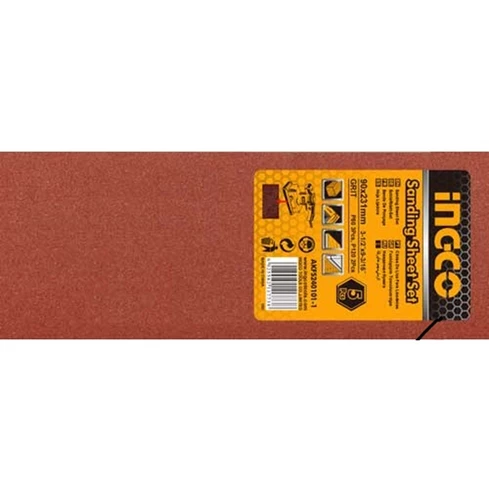 INGCO Sanding sheet set AKFS140102