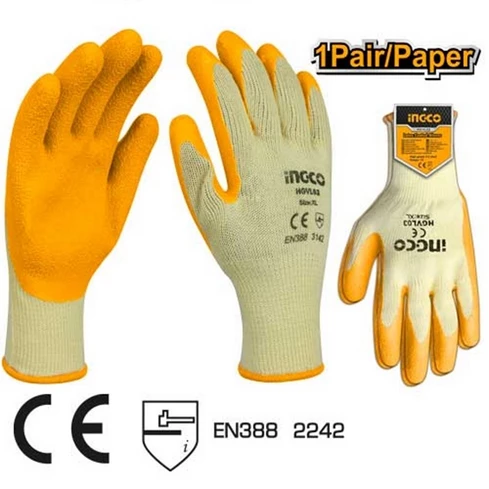 INGCO Latex gloves HGVL03