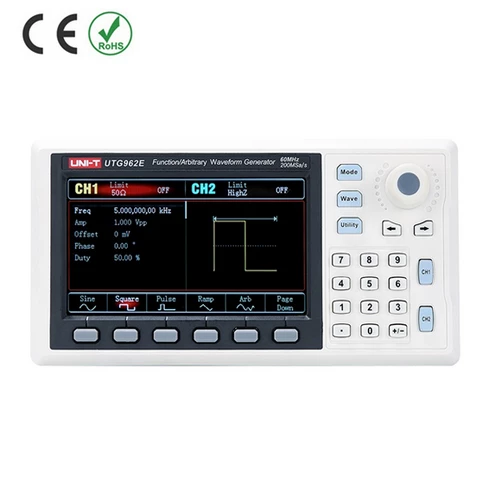 UTG962E Function/Arbitrary Waveform Generator