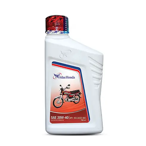 Atlas Honda Oil SAE 20W-40 Genuine Motor Cycle Engine Oil 700ml CD70