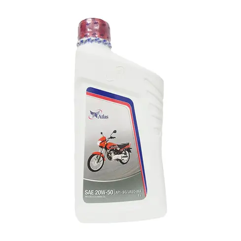 Atlas Honda Oil SAE 20W-50 Genuine Motor Cycle Engine Oil 1 Liter CG125, CB125, CB15O, YBR 150cc