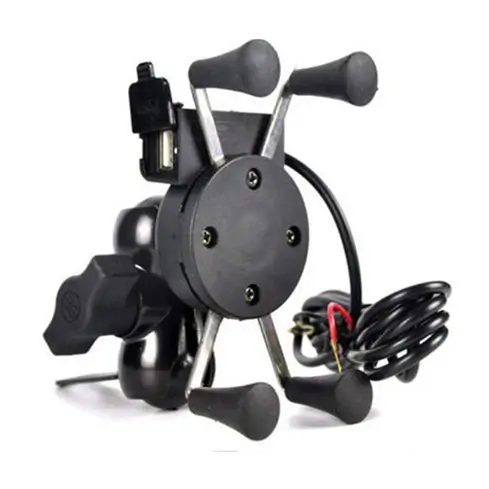 Universal Bike Mobile Holder 360 Degree with Charger