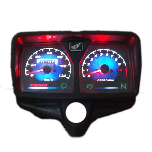 LED Backlight Glow Speedometer for Honda CG125 Motorcycle