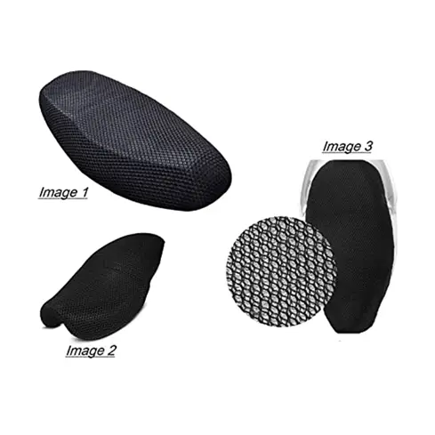 Motorcycle Seat Mesh Cover Heat Insulation Mesh Seat Cover For Bike