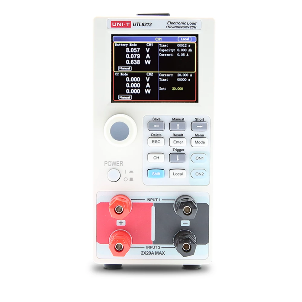 UNI-T UTL8212 DC Electronic Load Tester Power Supply Current Test