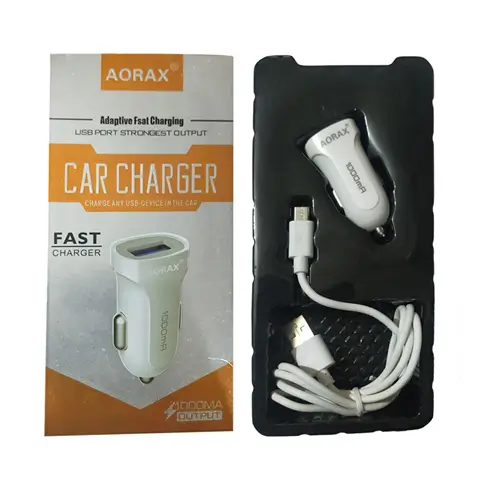 Aorax Car Charger C05 USB Micro Cable Fast Charging
