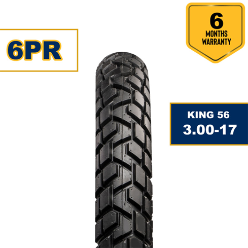 Panther King 56 3.00-17 6PR - Panther Tyres & Tubes